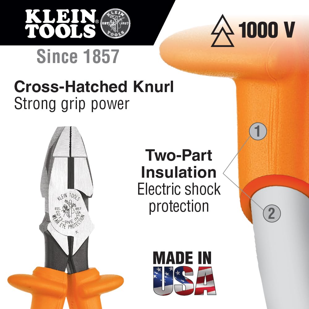 Premium Insulated Tool Kit by KLEIN TOOLS – One Size, Nylon, Black, Model 33529