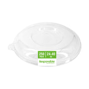 Responsible Products Clear Lids (250 Count) / Clear / Casual Bowls