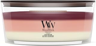 WoodWick Scented Candle | Ellipse Candle | Lush Nectar | Perfect Gifts for Women
