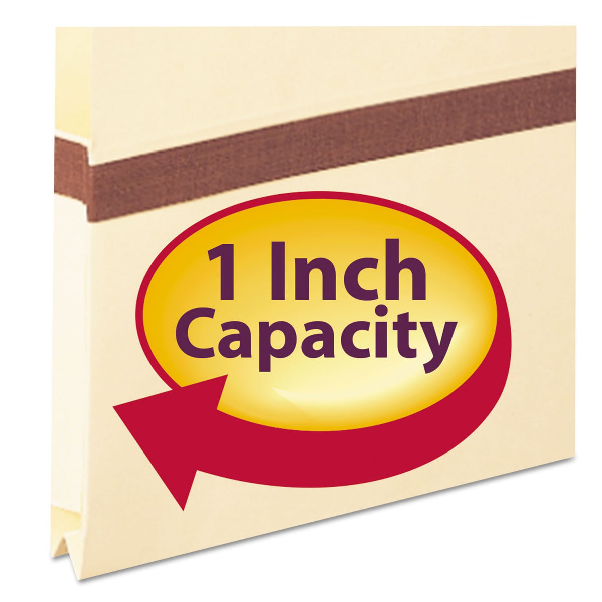76487 Manila File Pockets by SMEAD – Legal, tyvek, Beige, Model SMD76487