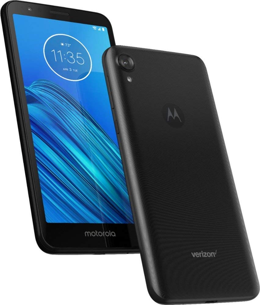 Moto E by Motorola – Black, Model Moto E6 Verizon Prepapid-cr