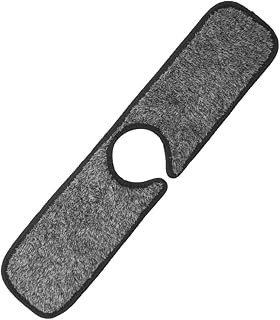 STOBAZA Splash Pad for Kitchen Sink Faucet Mat Absorbing Fleece Non-slip Easy to Clean