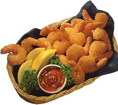 Tampa Maid Breaded Miniature Shrimp - 40/50, 3 Pound -- 4 per case.