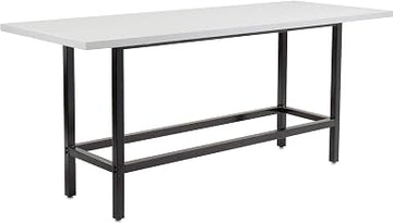 Global Industrial Standing Height Table with 12 AC Power Outlets, 96" L x