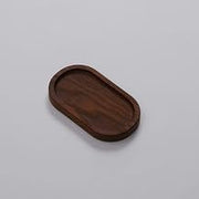 American Metalcraft AWB7 Ash Wood Serving Board, Rimmed, Oval, 7-Inches