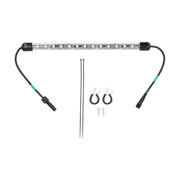 Heise by 9 Inch LED Chase Tube by Metra – Waterproof Materials, Rubber, Plastic, Black, Model HECHASET9
