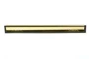 16" Brass Channel W/Rubber () by Ettore – 16in/40cm, Brass, Gold, Model 1140