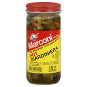Hot Giardiniera by Marconi – 8 Ounce (Pack of 1), Red