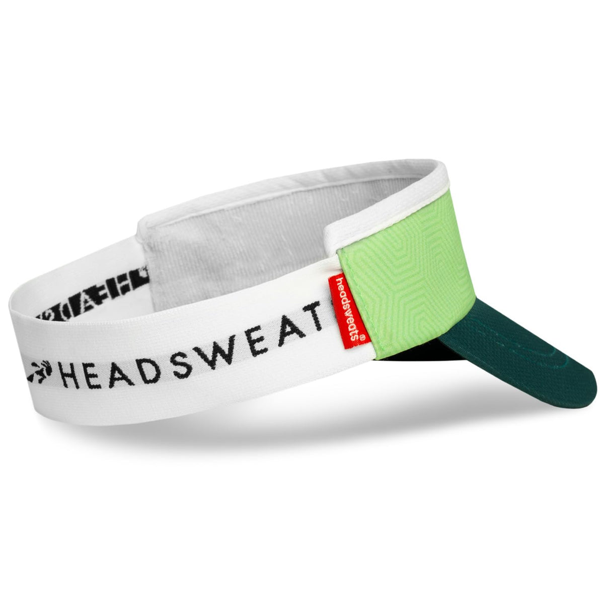 Lightweight Performance Running Sun Visor by Headsweats – Polyester, Teal