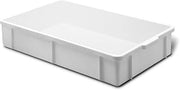 Giganplast Transport Box, Plastic, White, 60 x 40 x 11 cm