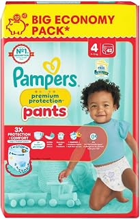 Pampers Premium Protection Size 3, 64 Nappies, 6 kg - 10 kg