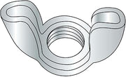 Wing Nut, Cold Forged, 1/4-20, Low Carbon Steel, Zinc, Coarse, 100 Pack, Lot of 5