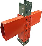Global Industrial 144 Inch Pallet Rack Beam, Slotted 6250 lbs cap (2Pcs)