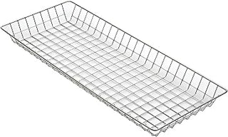 Winco 26" x 10" Clear Wire Bagel/Pastry Basket