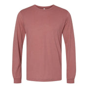 BELLA+CANVAS Mens Triblend Long Sleeve Tee by Bella + Canvas – 3X-Large, Polyester/airlume, Mauve Triblend, Model BNC-3513