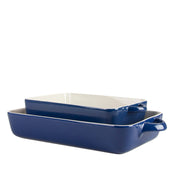 10 Strawberry Street Blue / 12" & 9.5" / Rectangle Bake & Serve Sets