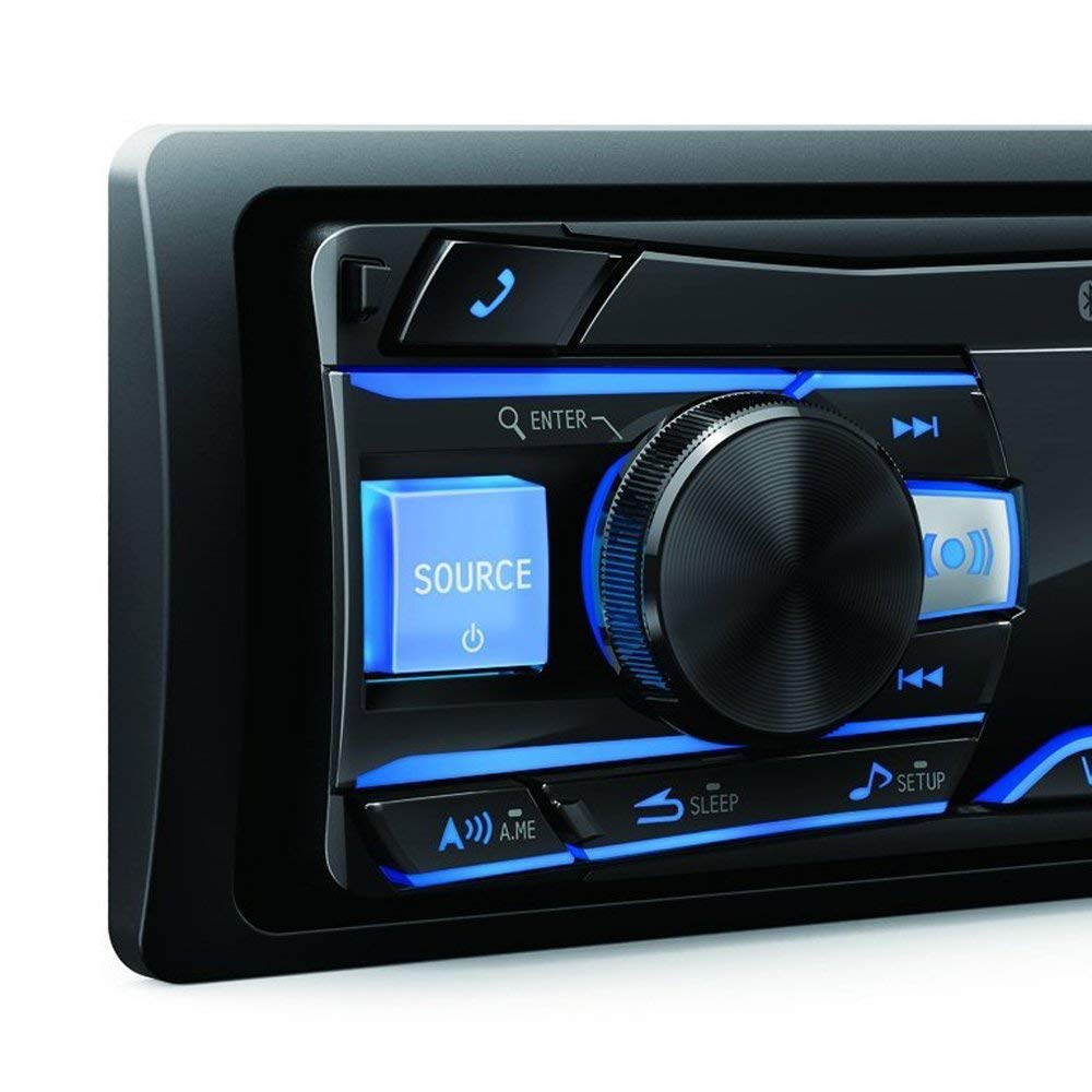 UTE-73BT Mech-Less Digital Media Receiver with Bluetooth® Wireless Technology by Alpine – Single DIN, Model 93684