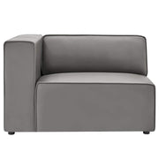 Modway Grey / Left-Arm Chair / 1 Sofas & Couches