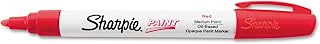 Sharpie Oil-Based Paint Marker, Medium Point, Single, Red (SAN35550)