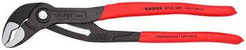 Tools Cobra Water Pump Pliers by KNIPEX – 12-inch, Chromium-Vanadium Steel, Red, Model 87 01 300 SBA