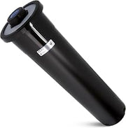 San Jamar Ez-Fit Surface Mount Cup Dispenser Fits 8-46 Oz Cups with Interchangeable Gaskets for Restaurants, Dining Halls, and Fast Food, Plastic, 23.25 Inches, Black