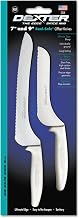 Dexter Russell Sani-Safe 20373 Bread Knife Set by Dexter Outdoors – 7 inches, 9 inches, High Carbon Steel, Polypropylene, Stainless Steel, Model S163-7SC/9SC