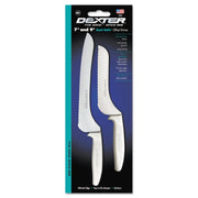 Dexter Russell Sani-Safe 20373 Bread Knife Set by Dexter Outdoors – 7 inches, 9 inches, High Carbon Steel, Polypropylene, Stainless Steel, Model S163-7SC/9SC