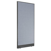 Office Partition Panel by Global Industrial – Alloy Steel, Blue, Model 238636NBL