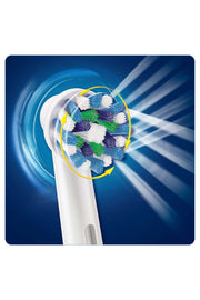 Oral-B 4 pcs Cross Action / 1 Count (Pack of 4) / White Toothbrush Replacement Heads
