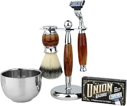 Union Razors SG3 5-Piece Razor Gift Set - Tiger Eye