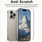 4 Pack Screen Protector for iPhone 16 Plus/iPhone 15 Pro Max [6.7 Inch] Display Tempered Glass by Generic – 6.7 inches, Tempered Glass, Transparent, Pack of 4, Model 0025