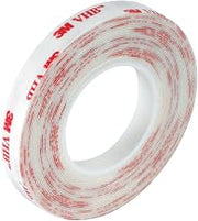 3M VHB 4x8 Tape, 1/2" x 5 yd, White (VHB492012R)