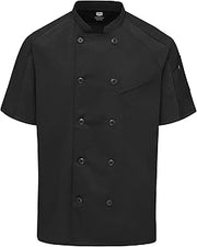 Red Kap mens Airflow Raglan Chef Coat With OilblokChef's Jacket