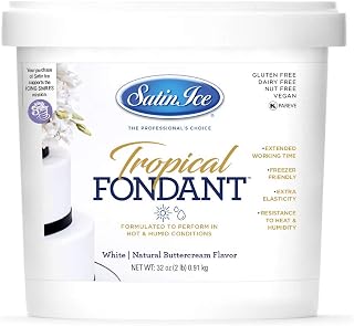 Satin Ice Tropical Fondant, 2 Pounds
