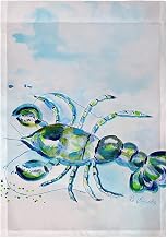 FL1140 12.5 x 18 in. Blue Crayfish Flag