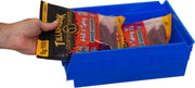 Akro-Mils Blue / Bin Box / 12-Pack Open Storage Bins