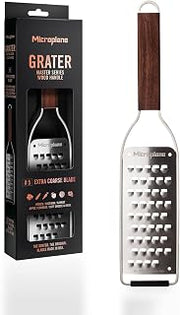 Microplane 43308E Grater Master Extra COARSE, one size, silver