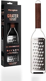 Microplane 43308E Grater Master Extra COARSE, one size, silver