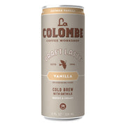Coffee, Oatmilk Vanilla Latte, 11 fl oz Cans, Coffeehouse Quality Cold Brew, Specialty Grade Coffee Beans, Ready-to-Drink On-the-Go, (Pack of 24) by La Colombe – Model LCT00521