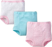 Gerber Little Girls' 3-Pack Training Pant - Hearts