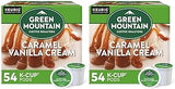 Green Mountain Coffee Roasters Caramel Vanilla Cream Keurig Single-Serve K-Cup pods, Light Roast Coffee