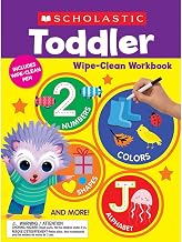 Scholastic Teaching Resources SC-1338891081-3 Toddler Wipe Clean Workbook - Set of 3
