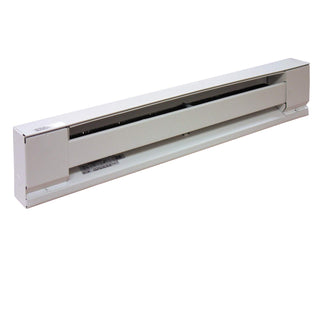 Corp H2915-072SW Stainless Steel Element Baseboard Heater - White by TPI – Pack of 2, Model 6951529