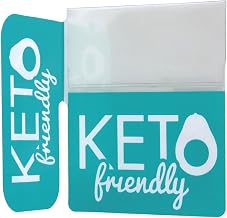 Shelf Talkers with Flag "Keto Friendly" - 2 1/2"L x 3"H, 25 per Pack