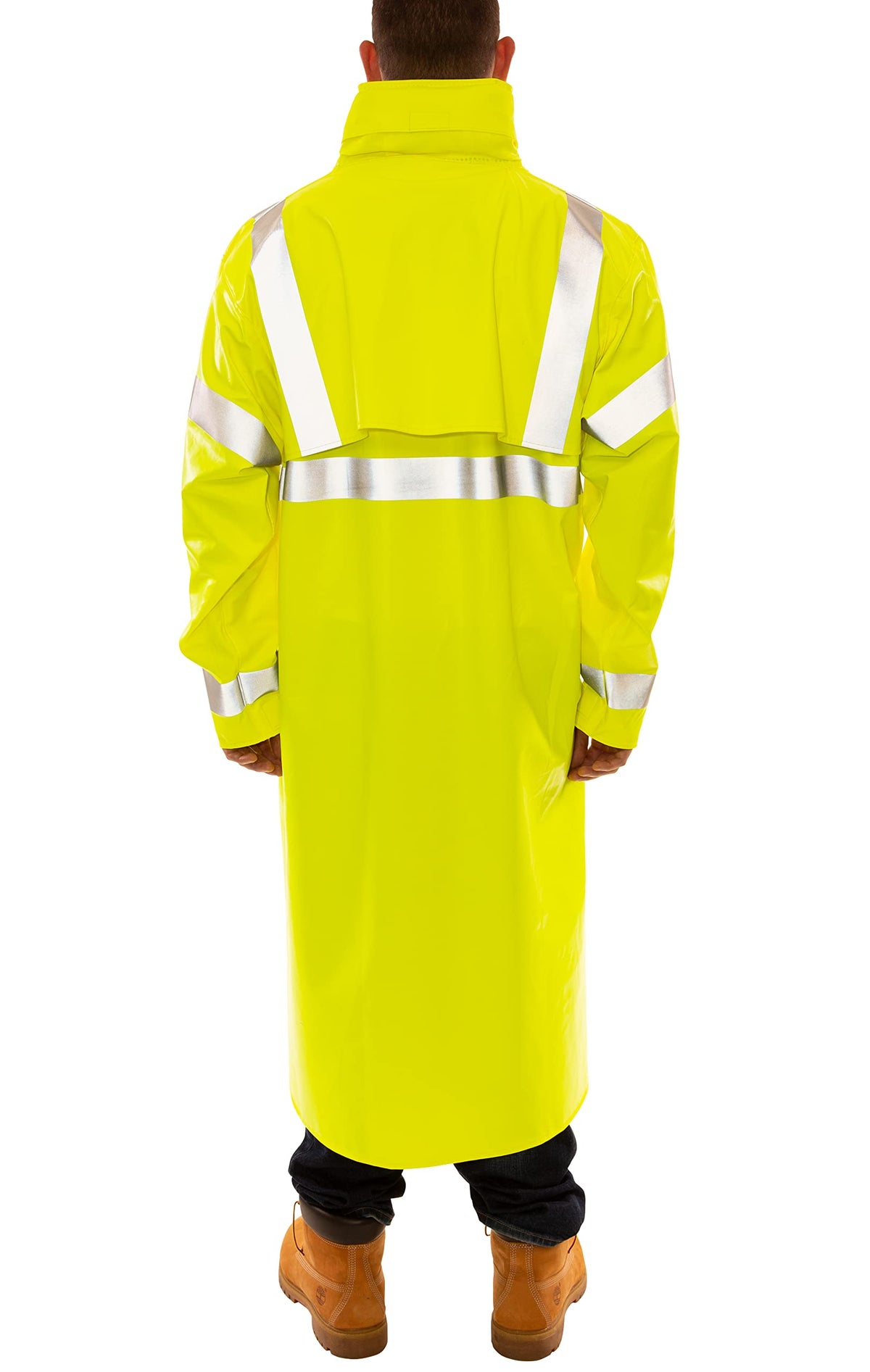 Eclipse Coat by TINGLEY – Size 4X, PVC on Nomex™, Safety Green, Model C44122