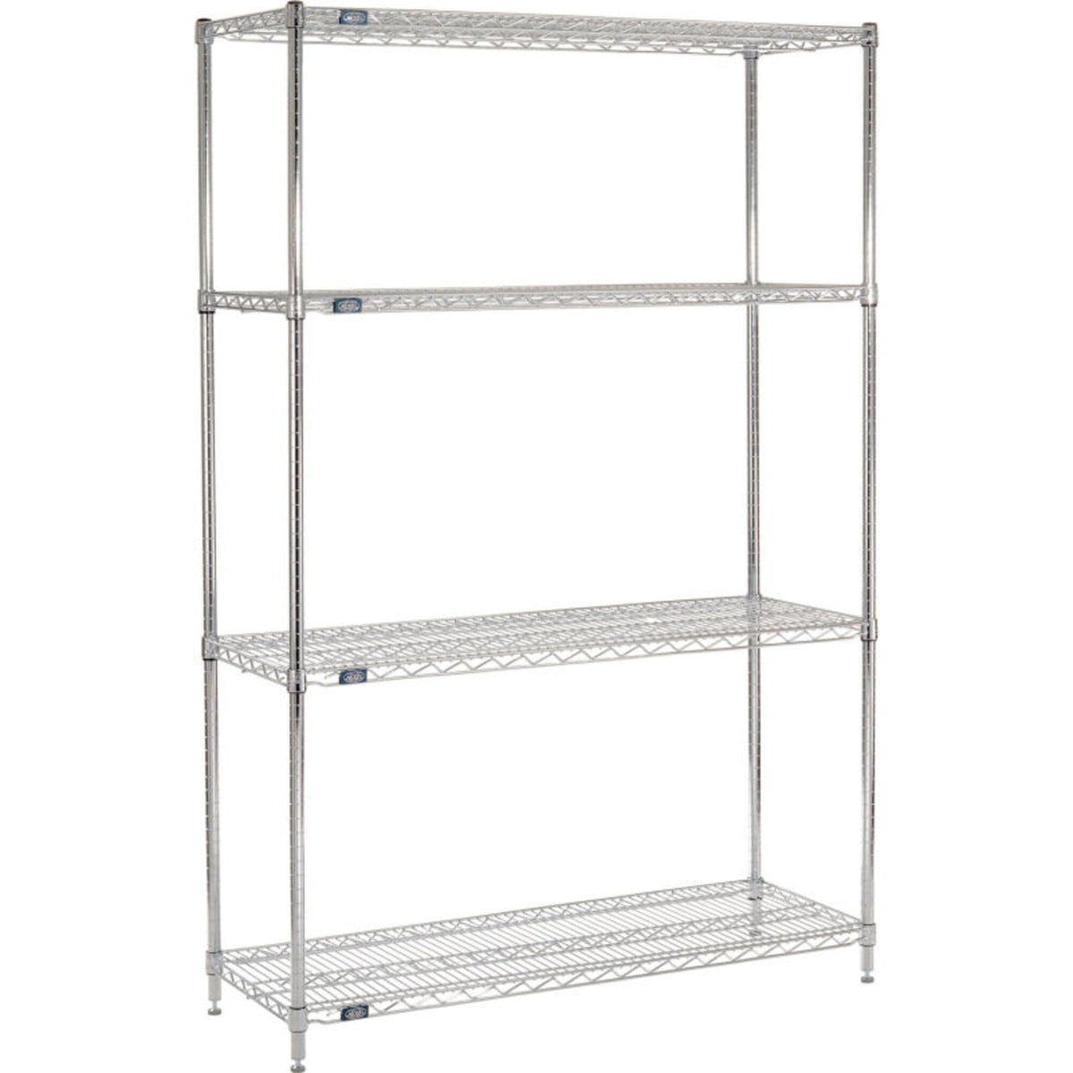 Chrome Wire Shelving by Nexel – Alloy Steel, Chrome, Model 18547C