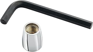 21-118L Krowne Swing to Rigid Adapter, Allows Conversion of faucets with Heavy Duty Swivel spouts to Accept 3/8" NPT Male Riser Pipes or Rigid gooseneck spouts, Low Lead Compliant​‌‍​​‌‌‌‌