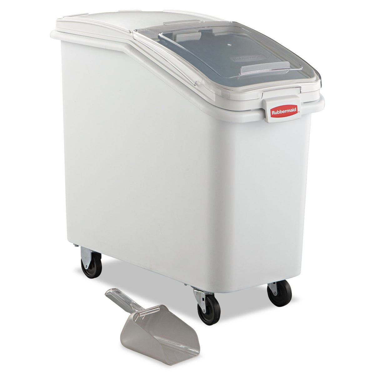 Rubbermaid Commercial Products 500 Cup / White, Clear / Bin Kitchen Trash Cans