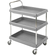 METRO Gray / 3 Shelves, 27" x 39.5" / 400.0 pounds Utility Carts