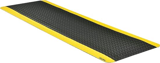 Global Industrial 24" W x 72L Diamond Plate Ergonomic Anti Fatigue Mat
